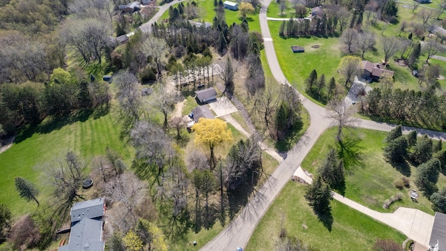 aerial overview of property's location