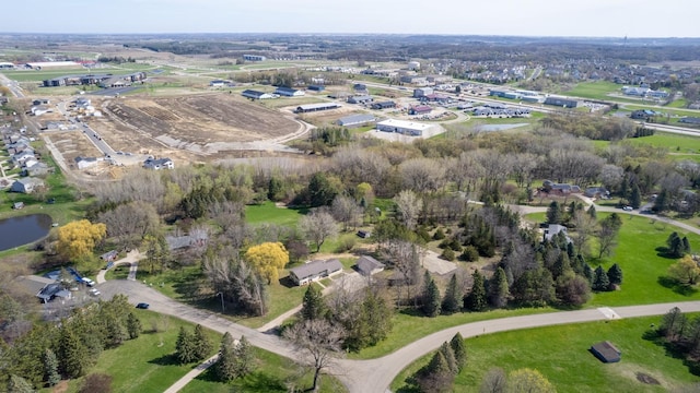 aerial overview of property's location