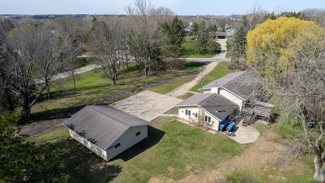 view of subject property