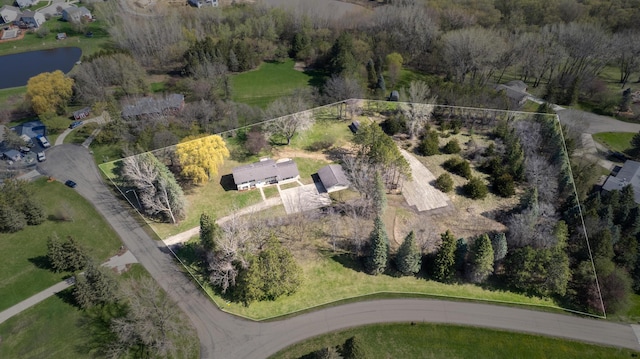 5904 Country View Ct NW, Rochester, MN 55901 - view of property location with property boundaries highlighted and a large body of water