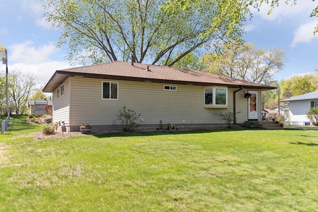 view of rear view of house