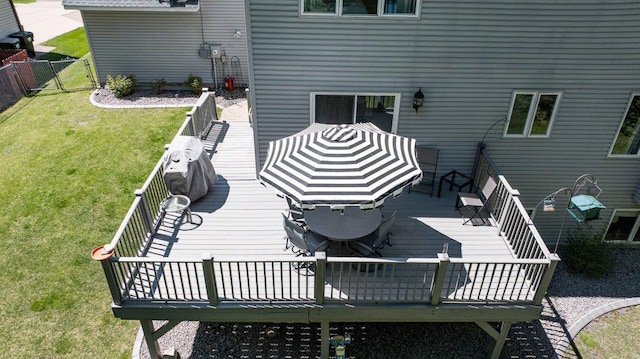 9967 Egret Blvd NW, Coon Rapids, MN 55433 - back of house featuring a deck