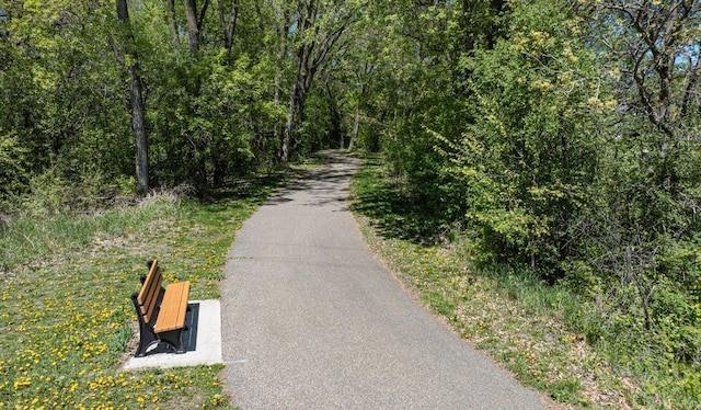 9967 Egret Blvd NW, Coon Rapids, MN 55433 - view of street with a forest view