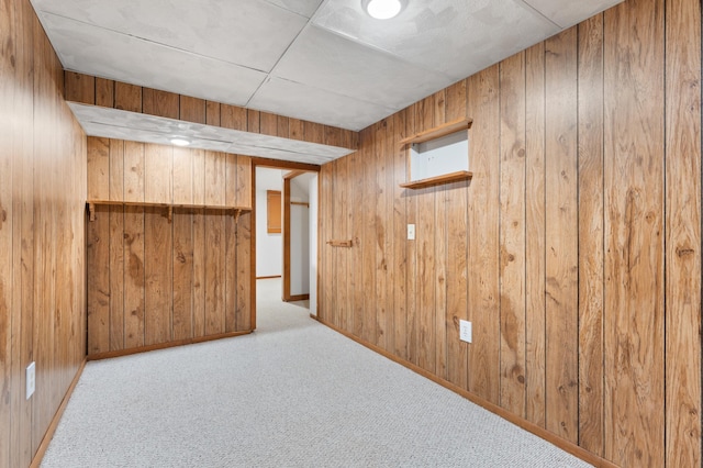 3618 1st St NW, Rochester, MN 55901 - unfurnished room with wood walls and carpet