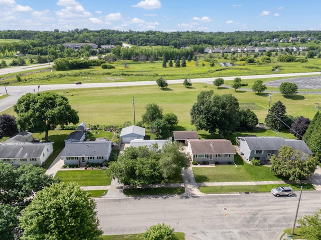 3618 1st St NW, Rochester, MN 55901 - aerial view of residential area with a tree filled landscape