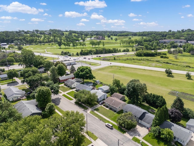 3618 1st St NW, Rochester, MN 55901 - aerial view of residential area featuring a tree filled landscape