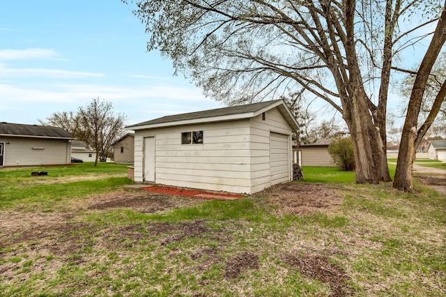 view of outbuilding featuring an outbuilding