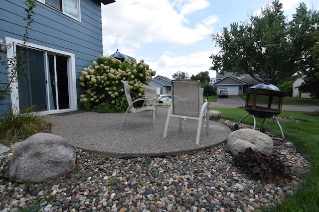 5634 142nd St W, Apple Valley, MN 55124 - view of yard featuring a patio area and a gazebo