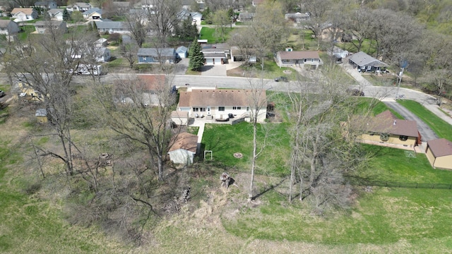 birds eye view of property featuring a residential view