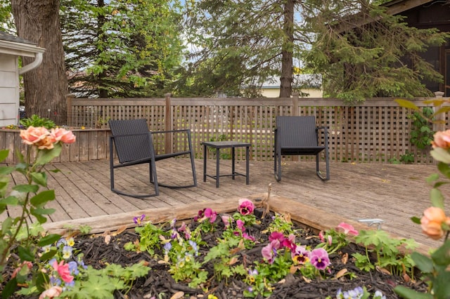 1287 Avon St N, Saint Paul, MN 55117 - view of deck