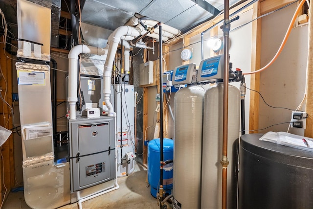 utilities with water heater