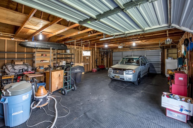 1844 Mount Carmel Dr NE, Alexandria, MN 56308 - garage with a garage door opener