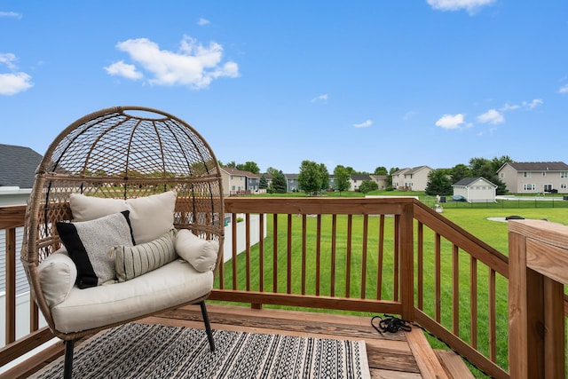 1581 Philipp Way, Shakopee, MN 55379 - deck featuring a residential view
