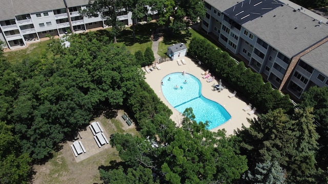 aerial view
