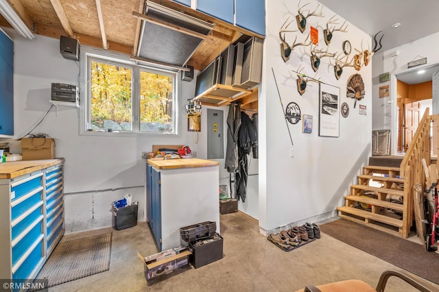 interior space featuring stairway