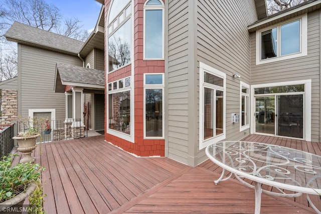 view of deck