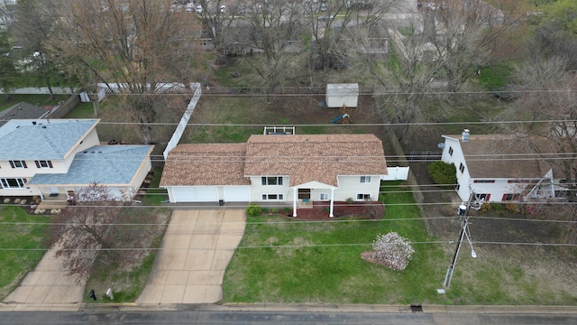 drone / aerial view
