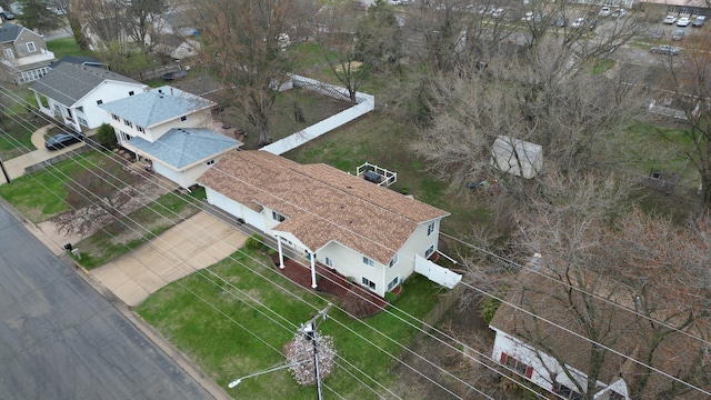 drone / aerial view