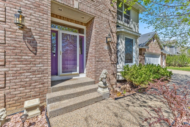 3088 Canyon Rd, Chaska, MN 55318 - entrance to property with brick siding and a garage