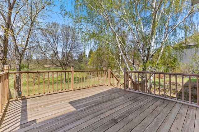 3088 Canyon Rd, Chaska, MN 55318 - view of wooden terrace
