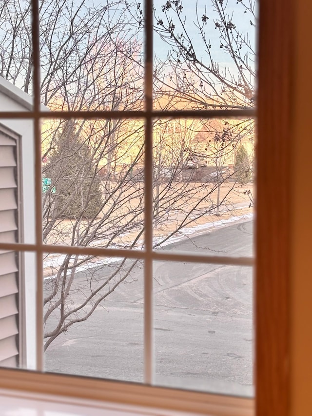 view of doorway to outside
