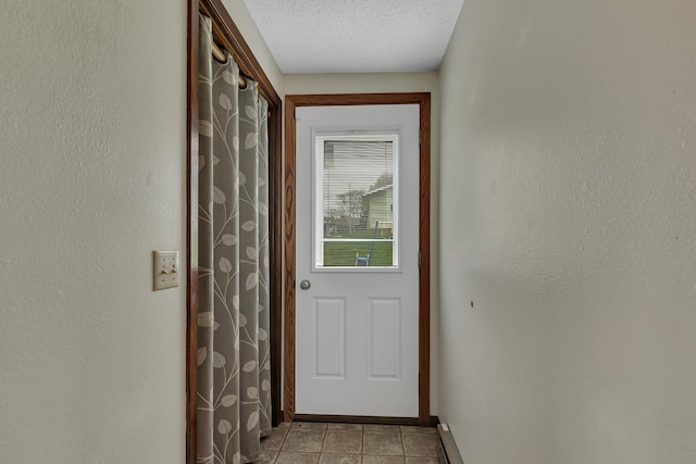 224 Spring St, Holdingford, MN 56340 - entryway featuring baseboards and light tile patterned floors