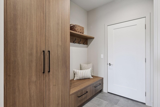 view of mudroom