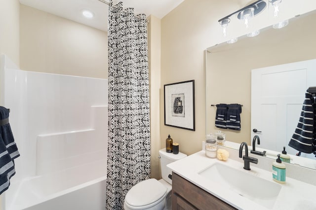 11280 Niagara Ln N, Dayton, MN 55369 - bathroom featuring toilet, vanity, and shower / bath combination with curtain