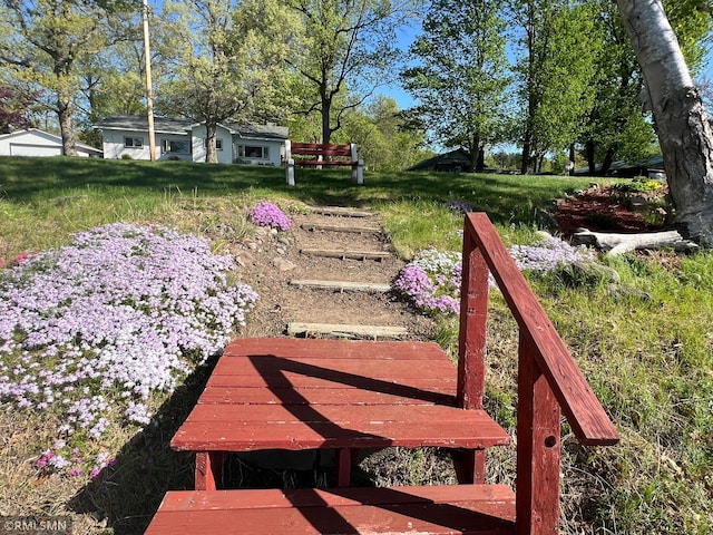 1219 Shore Dr, Luck, WI 54853 - view of yard