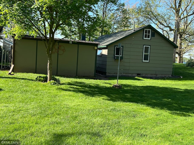 1219 Shore Dr, Luck, WI 54853 - view of green lawn