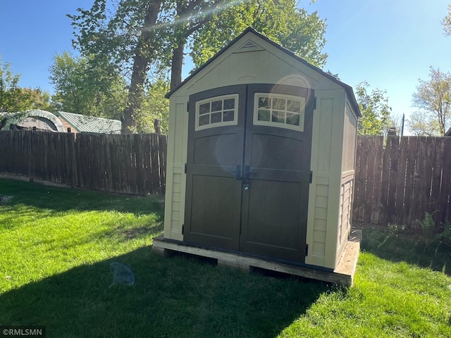 1219 Shore Dr, Luck, WI 54853 - view of shed