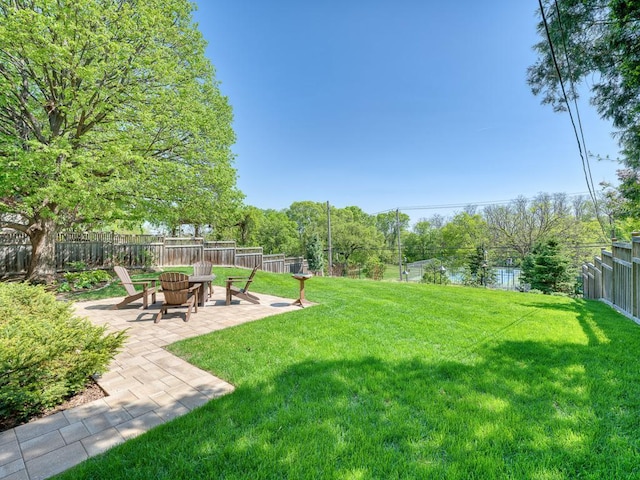 760 Linwood Ave, Saint Paul, MN 55105 - view of yard with a patio