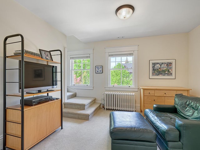 760 Linwood Ave, Saint Paul, MN 55105 - carpeted bedroom with radiator heating unit and baseboards