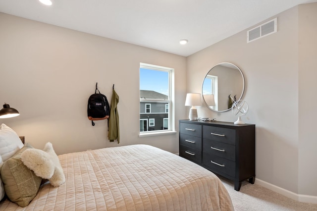 6758 Wildflower Way, Minnetrista, MN 55331 - bedroom featuring light carpet, baseboards, and recessed lighting