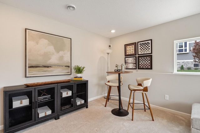 6758 Wildflower Way, Minnetrista, MN 55331 - living area with carpet flooring and baseboards