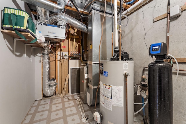 utilities with gas water heater