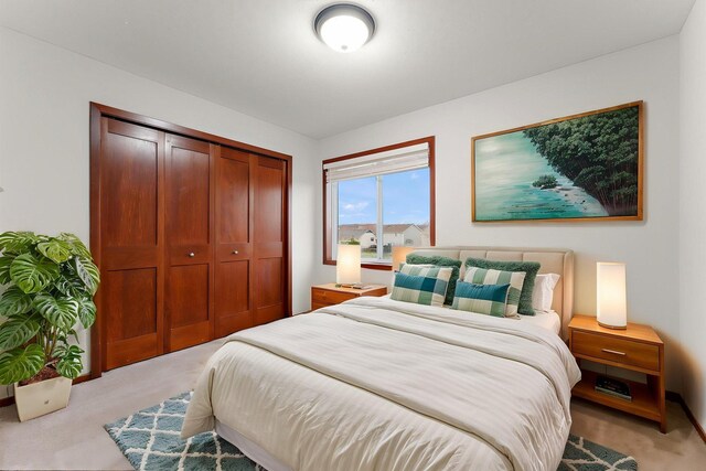 16268 Tahinka Ct NW, Prior Lake, MN 55372 - bedroom with light carpet and a closet