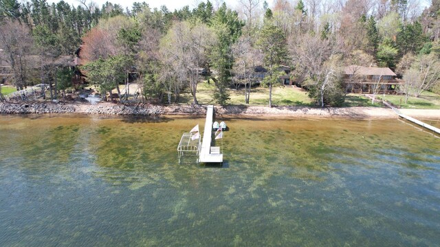 2072 Bluebill Ln SW, Nisswa, MN 56468 - dock area with a water view
