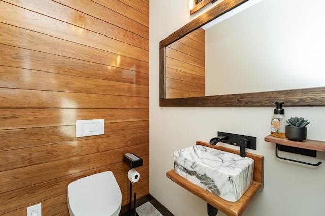 bathroom with toilet