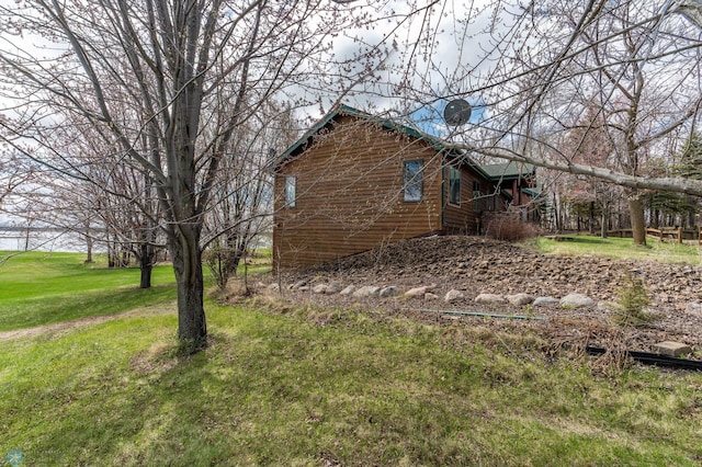 23898 324th Ave, Sverdrup Twp, MN 56586 - view of home's exterior featuring a yard