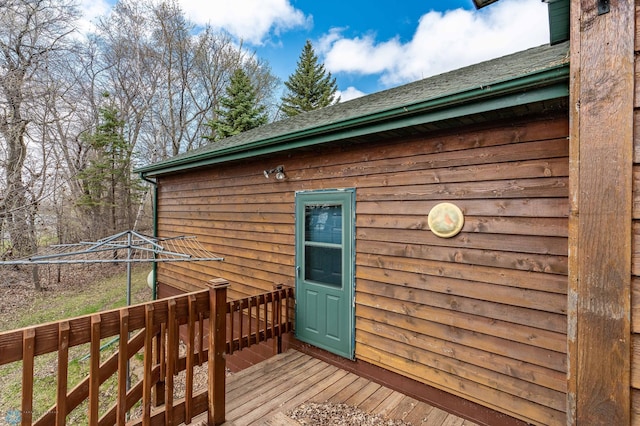 23898 324th Ave, Sverdrup Twp, MN 56586 - view of wooden deck