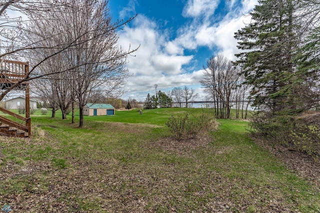 23898 324th Ave, Sverdrup Twp, MN 56586 - view of yard featuring an outdoor structure