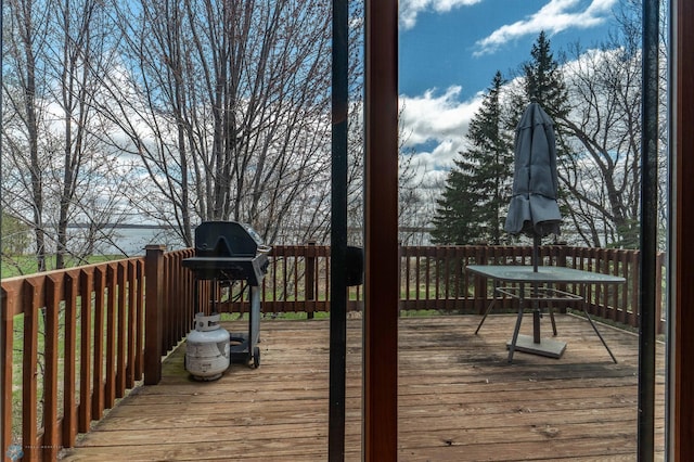 23898 324th Ave, Sverdrup Twp, MN 56586 - view of deck