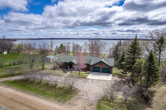 23898 324th Ave, Sverdrup Twp, MN 56586 - aerial view featuring a water view