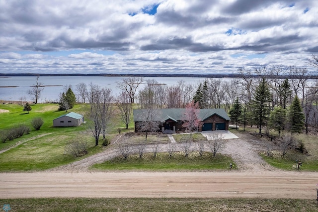 23898 324th Ave, Sverdrup Twp, MN 56586 - bird's eye view with a water view