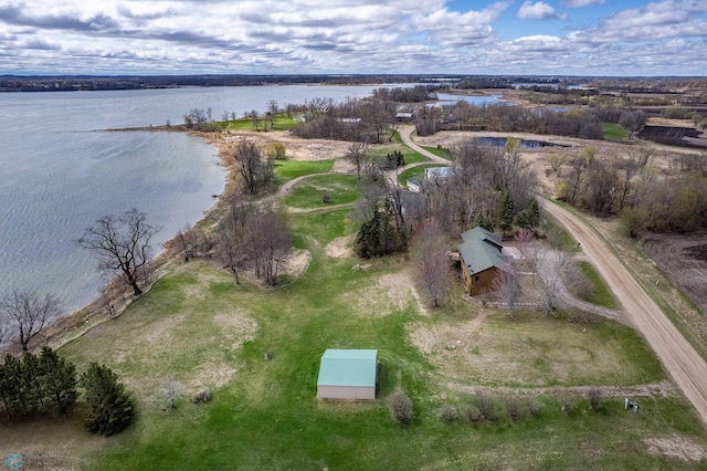 23898 324th Ave, Sverdrup Twp, MN 56586 - aerial view with a water view