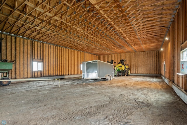6435 172nd Ave SE, Colfax, ND 58018 - miscellaneous room with a garage