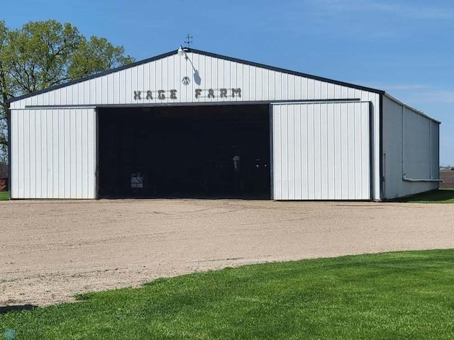 6435 172nd Ave SE, Colfax, ND 58018 - view of detached garage