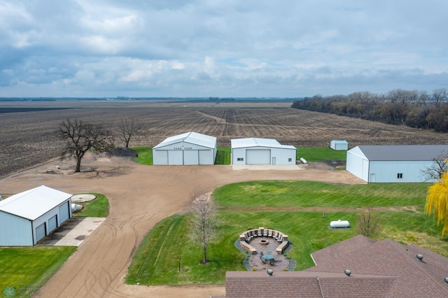 6435 172nd Ave SE, Colfax, ND 58018 - aerial view with a rural view