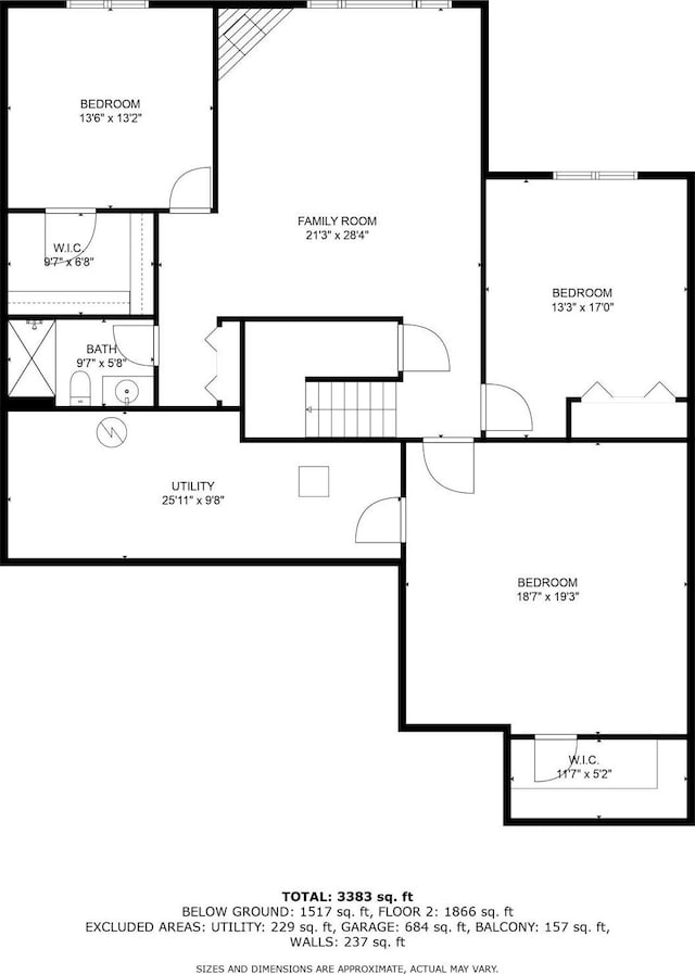 4051 Autumn Lake Ct SW, Rochester, MN 55902 - view of floor plan / room layout